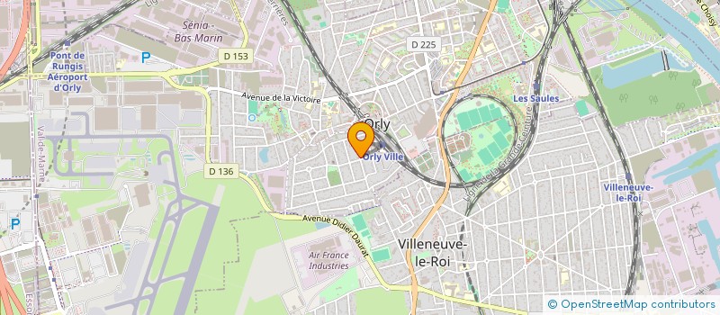 localisation de l'entreprise SCI VIOLETTE  ORLY