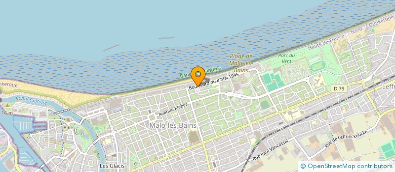 localisation de l'entreprise SCI VIOLETTE à DUNKERQUE