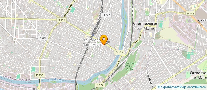 localisation de l'entreprise SCI VIOLETTE IMMO à SAINT-MAUR-DES-FOSSES