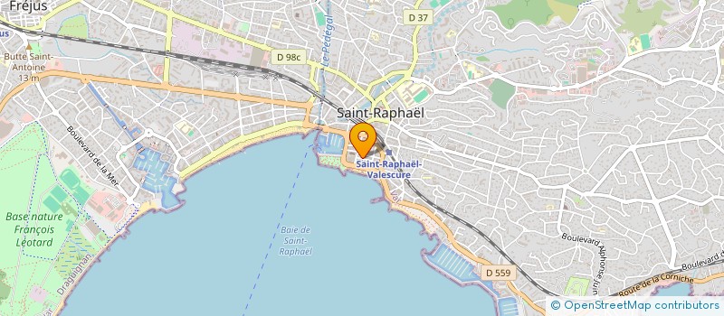 localisation de l'entreprise SCI VIOLETTES à SAINT-RAPHAEL