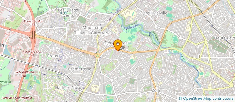 localisation de l'entreprise SCI VIOLON D'INGRES  NANTES