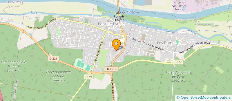 localisation de l'entreprise SCI VION  PONT-DE-L'ARCHE