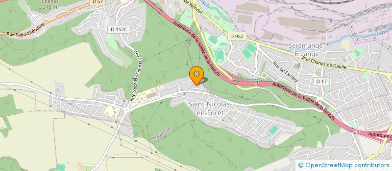 localisation de l'entreprise SCI VIONI  HAYANGE