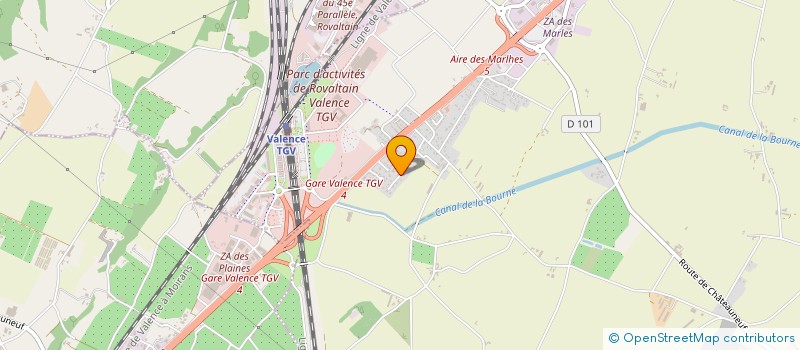 localisation de l'entreprise SCI VIOVAL à ALIXAN