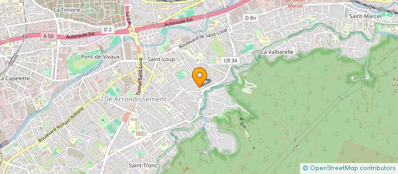 localisation de l'entreprise SCI VIP à MARSEILLE