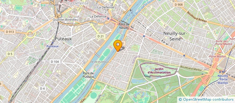 localisation de l'entreprise SCI VIPER à NEUILLY-SUR-SEINE