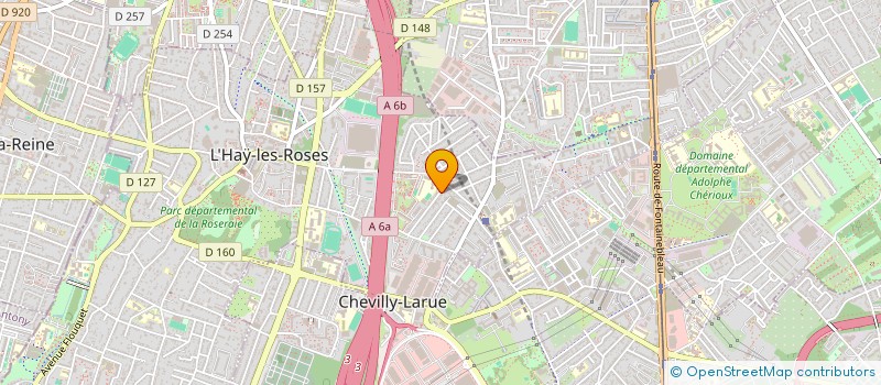 localisation de l'entreprise SCI VIQUEMPAUL  L'HAY-LES-ROSES