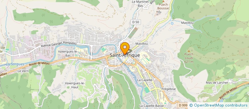 localisation de l'entreprise SCI VIRADO  SAINT-AFFRIQUE