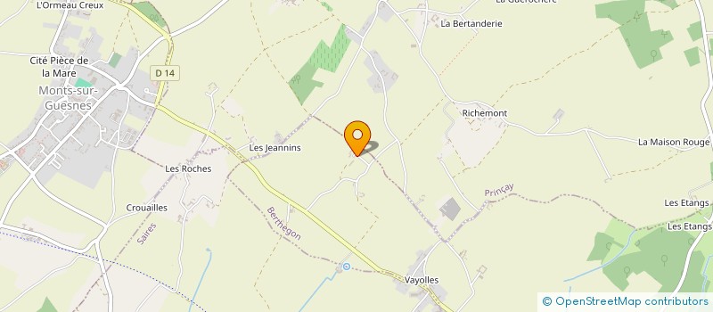 localisation de l'entreprise SCI VIRCAS  BERTHEGON