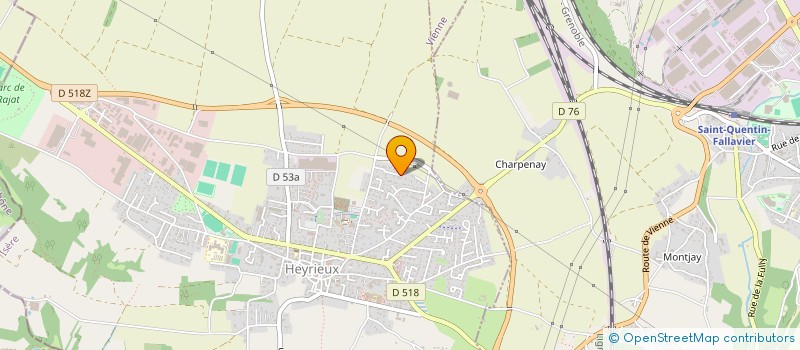 localisation de l'entreprise SCI VIRCATIS  SAINT-JUST-CHALEYSSIN