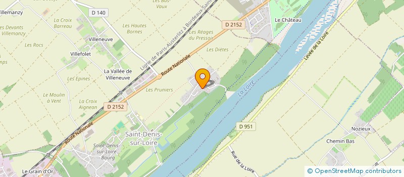 localisation de l'entreprise SCI VIRDEL  SAINT-DENIS-SUR-LOIRE