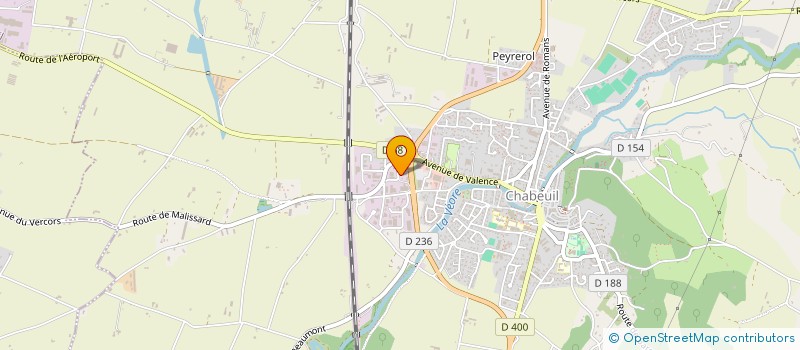 localisation de l'entreprise SCI VIREST à CHABEUIL