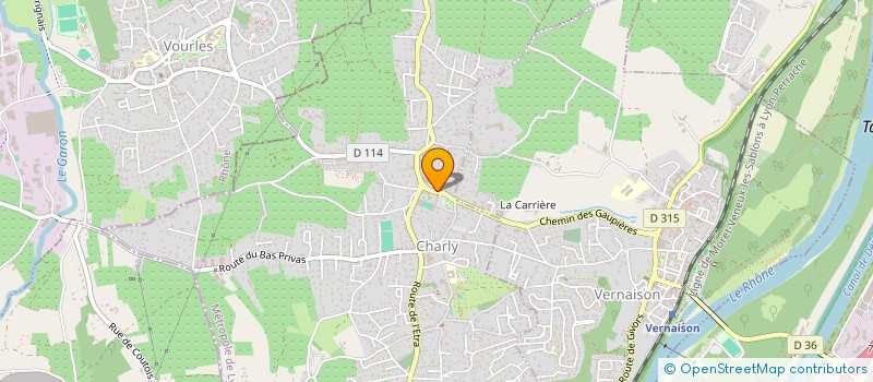 localisation de l'entreprise SCI VIRGILE  CHARLY