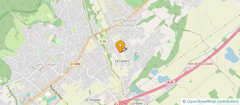localisation de l'entreprise SCI VIRGIN  SAINT-NAZAIRE-LES-EYMES