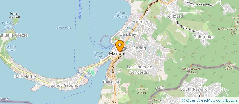 localisation de l'entreprise SCI VIRGINALEX à SAINT MARTIN