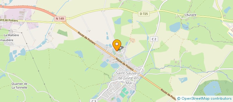 localisation de l'entreprise SCI VIRGISEB  BRESSUIRE