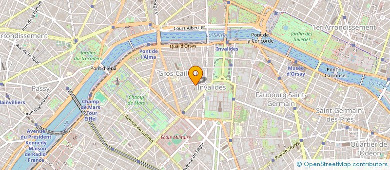 localisation de l'entreprise SCI VIRIS  PARIS