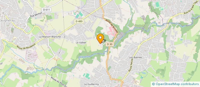 localisation de l'entreprise SCI VIRJEAN'S  VAUGNERAY