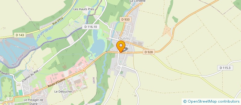 localisation de l'entreprise SCI VIRMA à LE MESNIL-SIMON