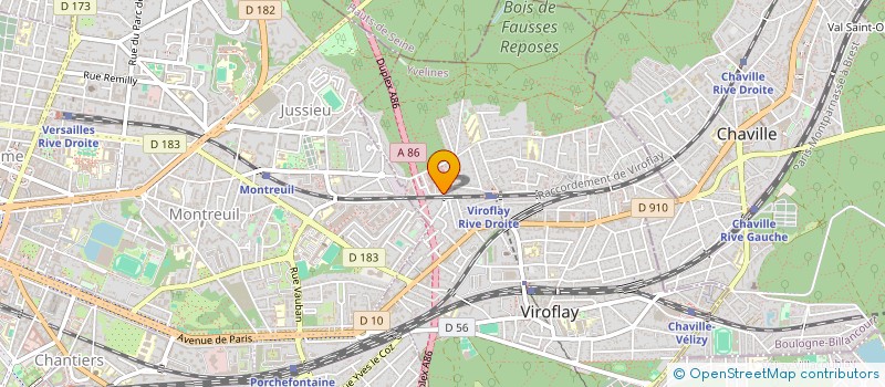 localisation de l'entreprise SCI VIROFLAY-PRES AUX BOIS  TILLE