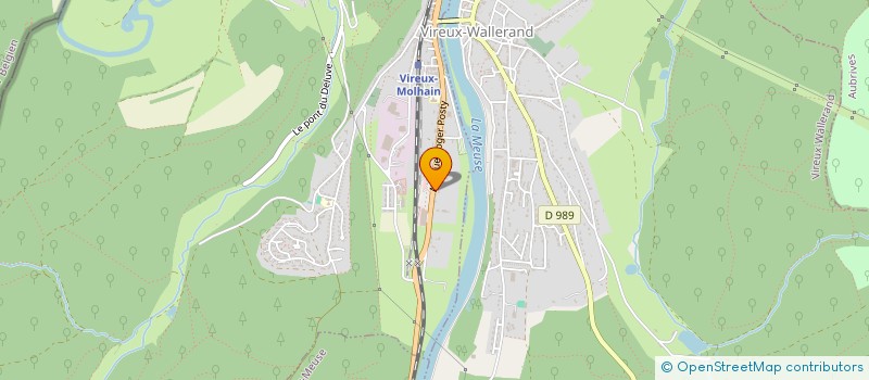 localisation de l'entreprise SCI VIROQUOISE  VIREUX-MOLHAIN