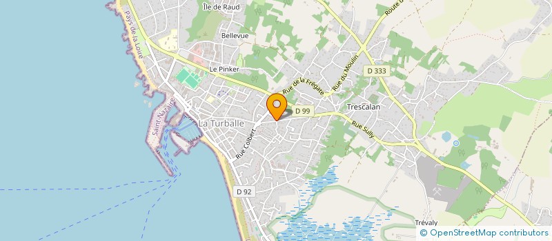 localisation de l'entreprise SCI VIRYVE  LA TURBALLE