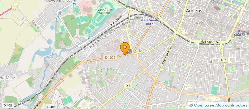 localisation de l'entreprise SCI VISA 77 à AMIENS