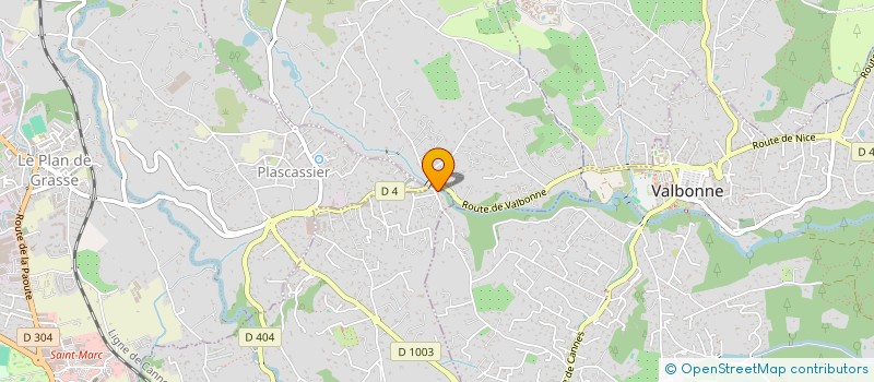localisation de l'entreprise SCI VISAAC à MOUANS-SARTOUX