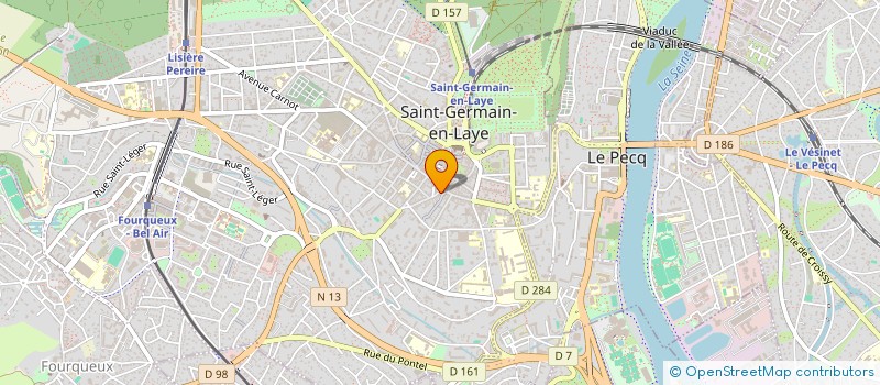 localisation de l'entreprise SCI VISCONTI  SAINT-GERMAIN-EN-LAYE