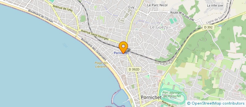 localisation de l'entreprise SCI VISFER à PORNICHET