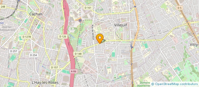 localisation de l'entreprise SCI  VISION 80 à VILLEJUIF