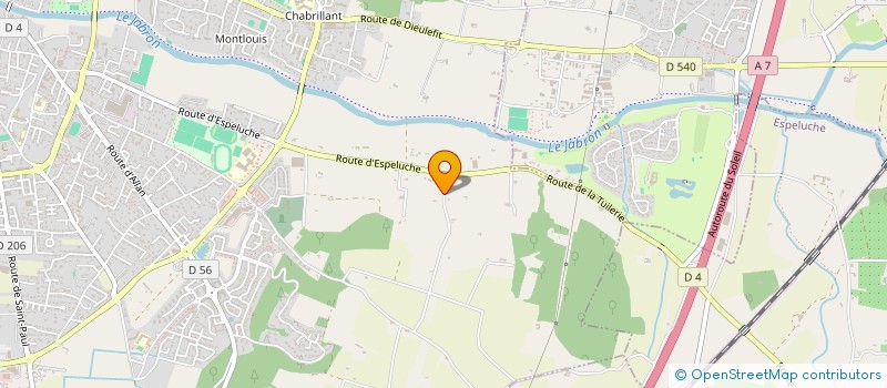 localisation de l'entreprise SCI VISION DROME à MONTELIMAR