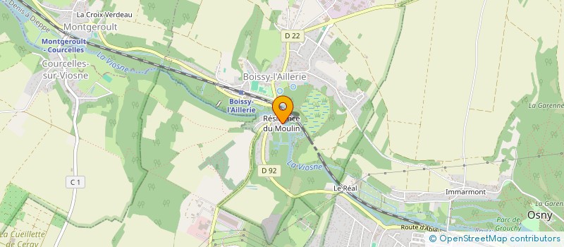 localisation de l'entreprise SCI VISION IMMOBILIER à BOISSY-L'AILLERIE
