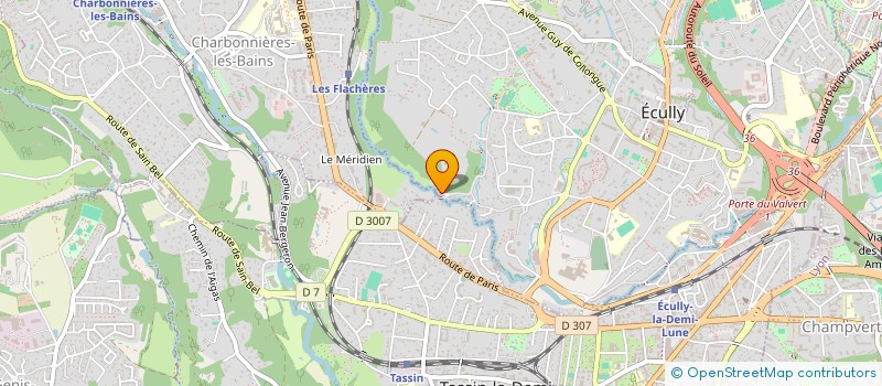 localisation de l'entreprise SCI VISITATION TEN  ECULLY