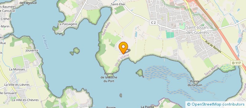 localisation de l'entreprise SCI VISITI  SAINT-JOUAN-DES-GUERETS