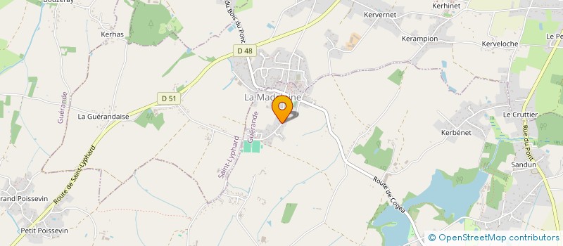 localisation de l'entreprise SCI VISITO  GUERANDE