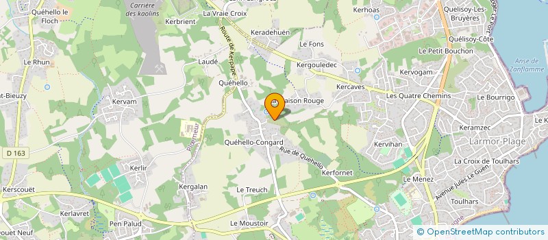 localisation de l'entreprise SCI VISO  LARMOR-PLAGE