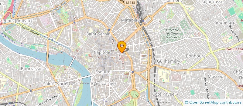 localisation de l'entreprise SCI VISPARIS à TOULOUSE