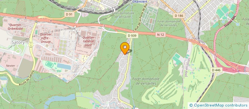 localisation de l'entreprise SCI VIST  BUC