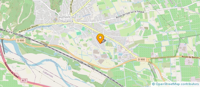 localisation de l'entreprise SCI VISTA MARE  CAUMONT-SUR-DURANCE