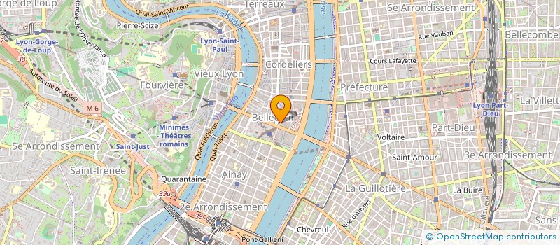 localisation de l'entreprise SCI VISTAERO  LYON