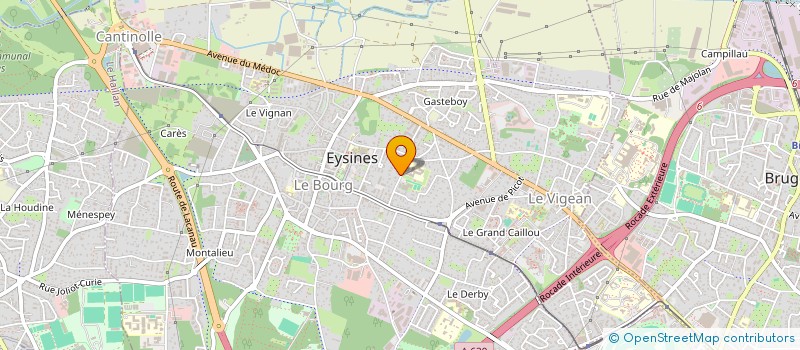 localisation de l'entreprise SCI VISTE  EYSINES