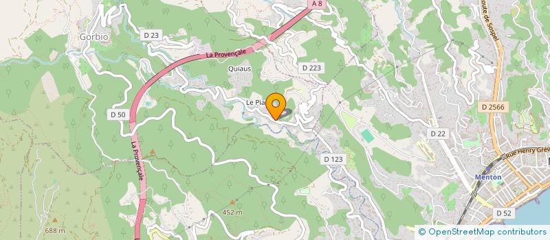 localisation de l'entreprise SCI VIT'IMMO  GORBIO