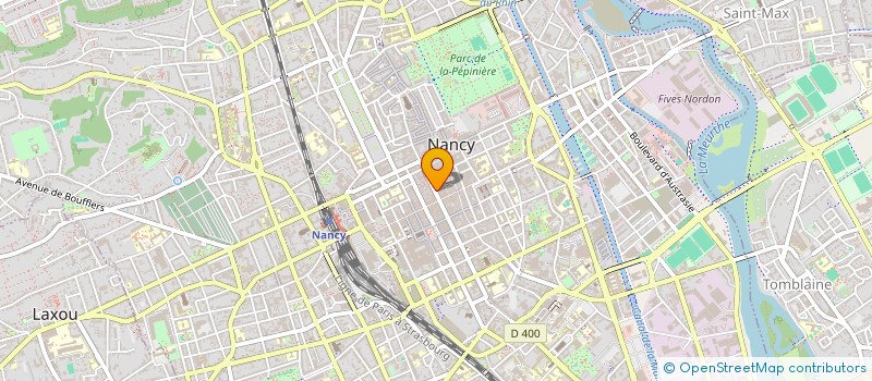 localisation de l'entreprise SCI VITA  NANCY