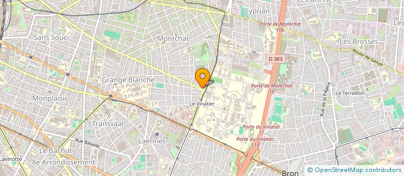 localisation de l'entreprise SCI VITA NOVA  LYON