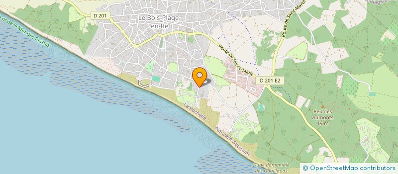 localisation de l'entreprise SCI VITA-NOVA  LE BOIS-PLAGE-EN-RE