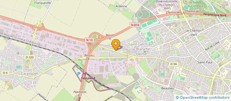 localisation de l'entreprise SCI VITAIL  CARPIQUET