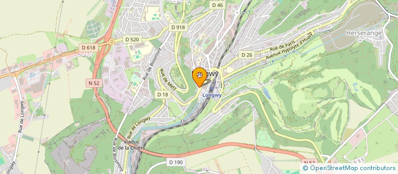 localisation de l'entreprise SCI VITAL à LONGWY