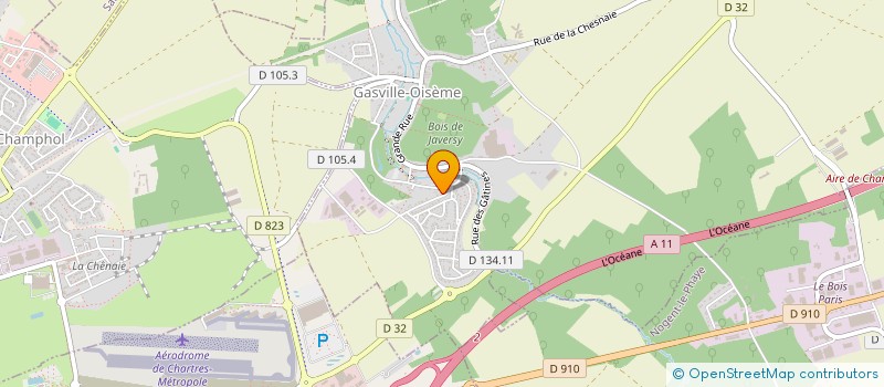 localisation de l'entreprise SCI VITALE à GASVILLE-OISEME