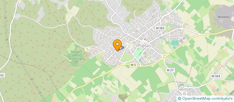 localisation de l'entreprise SCI VITAMINE  PIGNAN